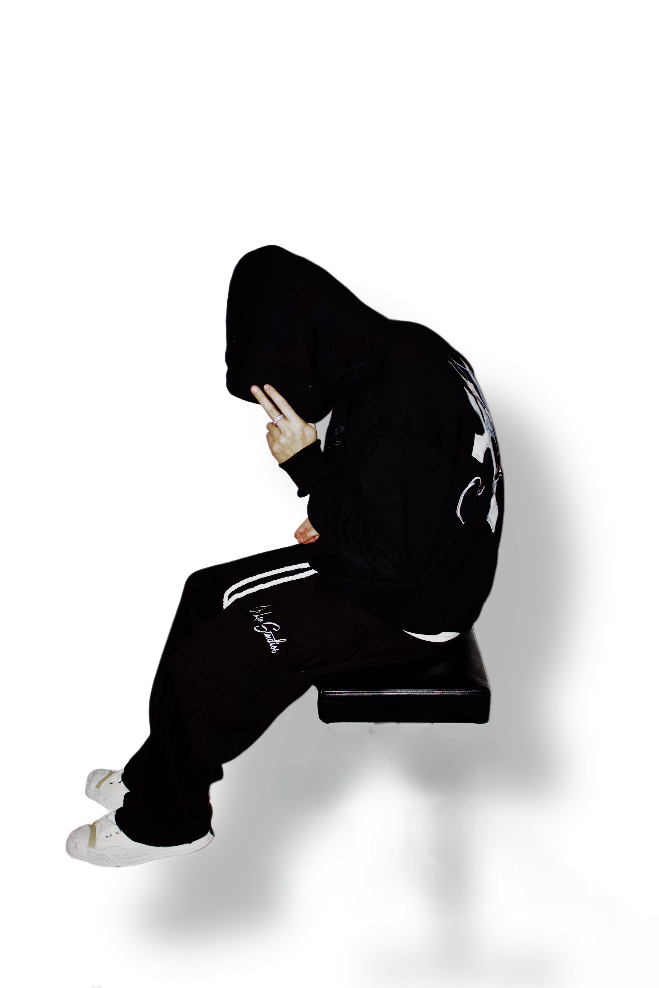 "PEACE" BAGGY SWEATS